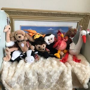 Huge lot of 12 Ty Beanie Collection Bundles